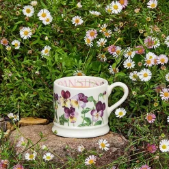 Flowers Heartsease Pansies Small Mug>Emma Bridgewater Cheap
