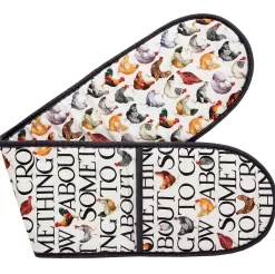 Hen & Toast Double Oven Glove>Emma Bridgewater Online