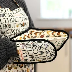 Hen & Toast Double Oven Glove>Emma Bridgewater Online