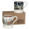 London Set Of 2 Half Pint Boxed Mugs>Emma Bridgewater Flash Sale
