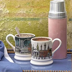 London Set Of 2 Half Pint Boxed Mugs>Emma Bridgewater Flash Sale