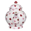 Pink Hearts 4 Mug Teapot In Gift Box>Emma Bridgewater Clearance