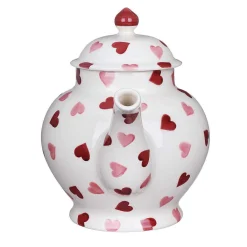 Pink Hearts 4 Mug Teapot In Gift Box>Emma Bridgewater Clearance