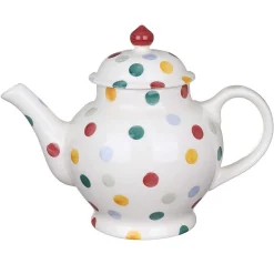 Polka Dot 4 Mug Teapot Boxed>Emma Bridgewater Cheap
