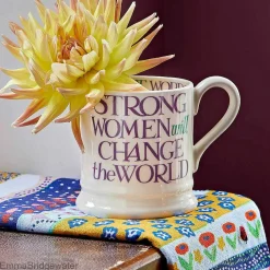 Purple Toast 'strong Women' Half Pint Mug><noscript><img width=