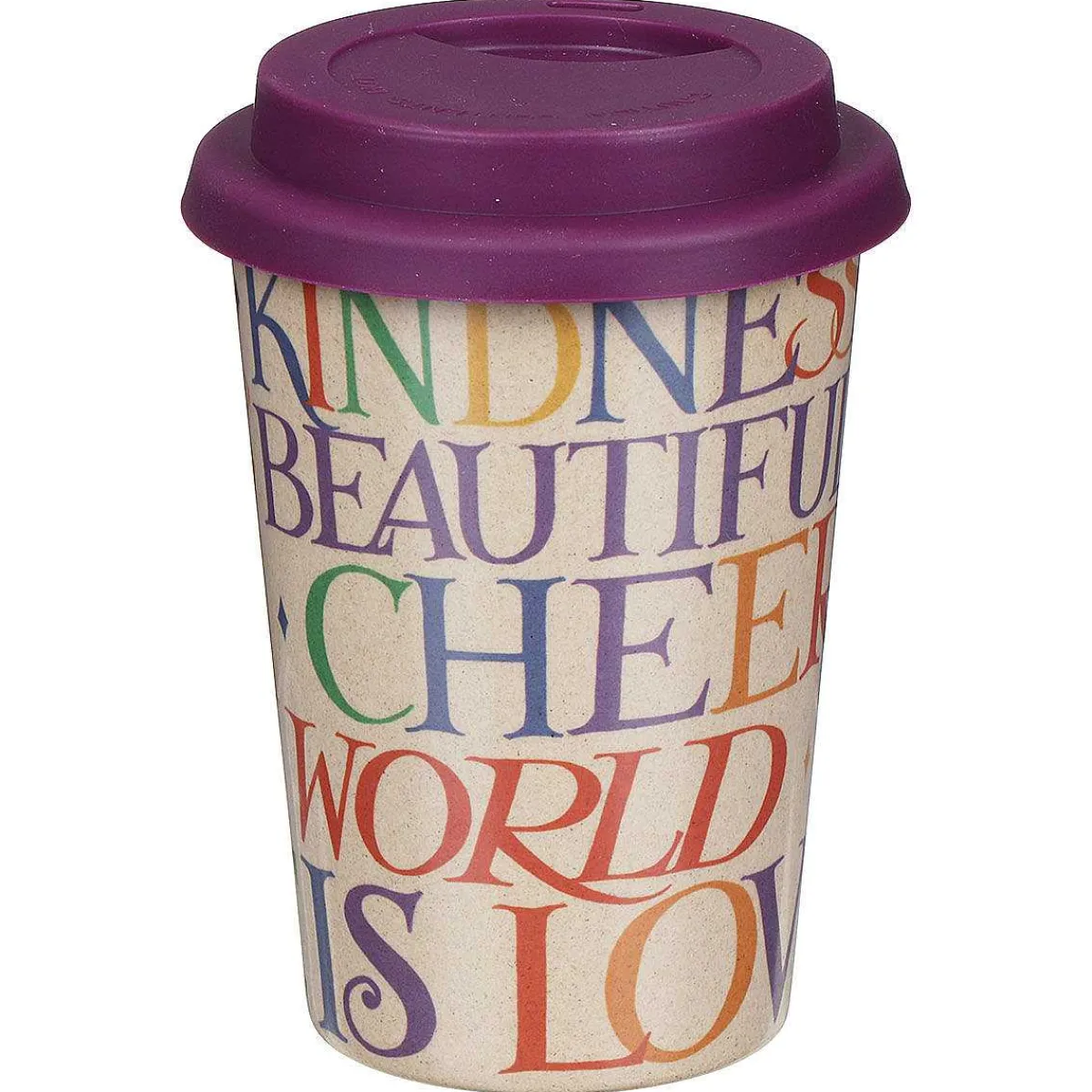 Rainbow Toast Rice Husk Travel Cup>Emma Bridgewater Best