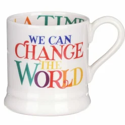 Rainbow Toast Change The World Half Pint Mug>Emma Bridgewater Best