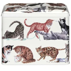 Rectangular Cat Treat Tin>Emma Bridgewater Sale