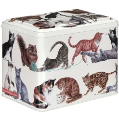 Rectangular Cat Treat Tin>Emma Bridgewater Sale