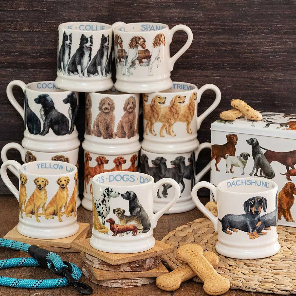 Rectangular Dog Treat Tin>Emma Bridgewater Flash Sale