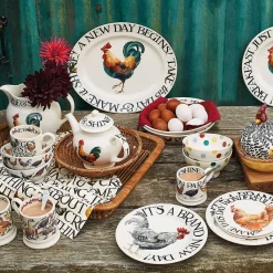 Rise & Shine Eggs & Toast Half Pint Mug>Emma Bridgewater New