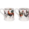 Rise & Shine Set Of 2 Half Pint Mugs Boxed>Emma Bridgewater Flash Sale