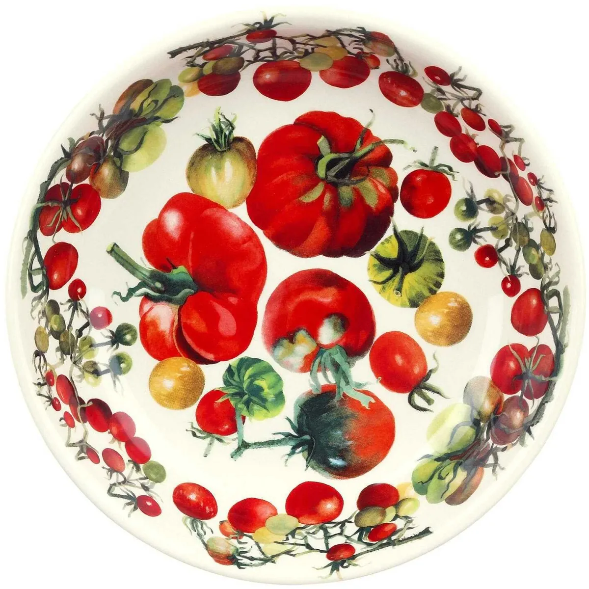 Vegetable Garden Tomato Medium Pasta Bowl>Emma Bridgewater Shop