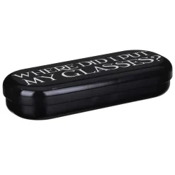 'Where Did I Put My Glasses' Black Toast Glasses Case>Emma Bridgewater Online