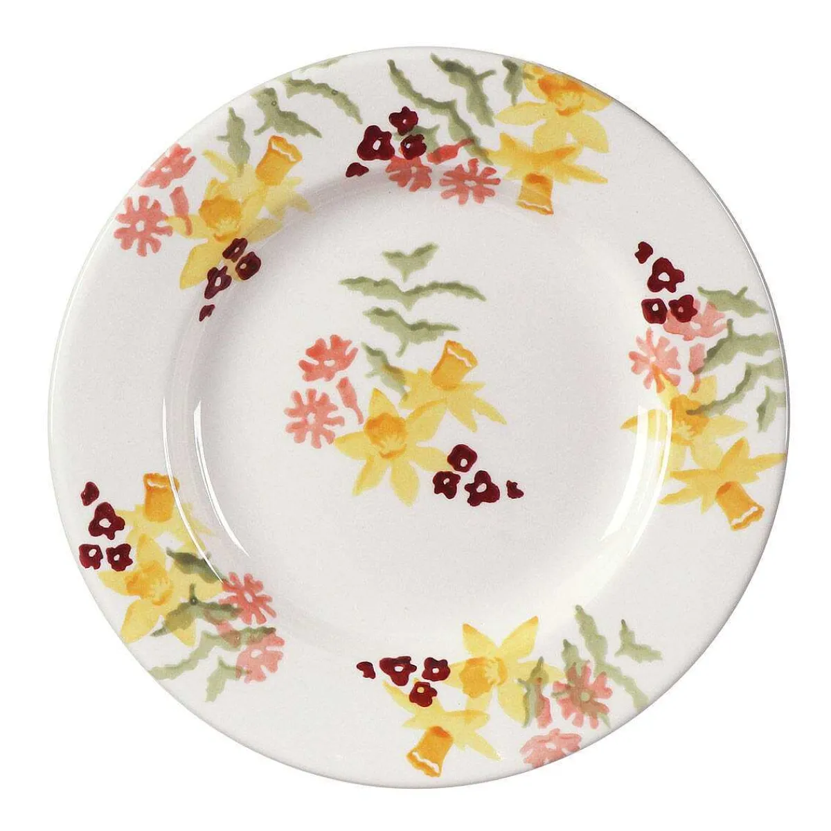 Wild Daffodils 8 1/2 Inch Plate>Emma Bridgewater Online