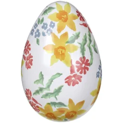 Wild Daffodils Boxed Large Egg-Shaped Tin><noscript><img width=