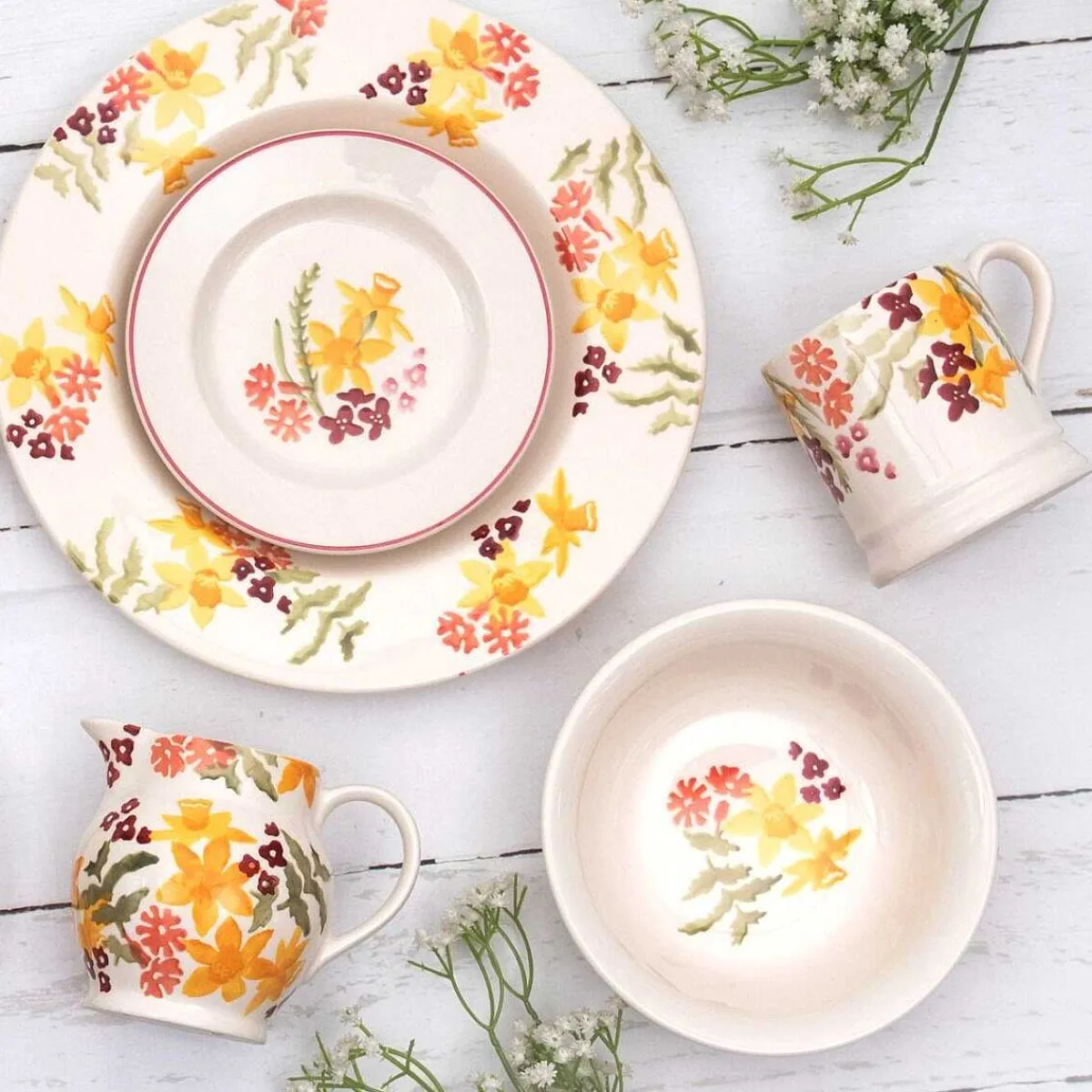 Wild Daffodils Cereal Bowl>Emma Bridgewater Outlet