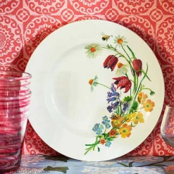 Wild Flowers 8 1/2 Inch Plate><noscript><img width=