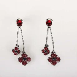 Double Poppy Earrings>Equilibrium Cheap
