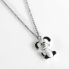 Girls Silver Plated Cute Dog Necklace>Equilibrium Best