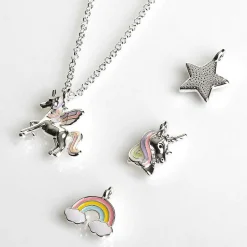 Girls Silver Plated Make Your Own Mystical Necklace Set>Equilibrium Fashion