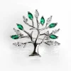 Green Tree Of Life Silver Brooch>Equilibrium Sale