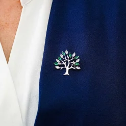 Green Tree Of Life Silver Brooch>Equilibrium Sale