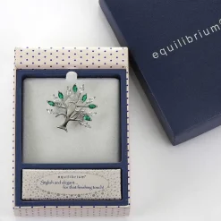 Green Tree Of Life Silver Brooch><noscript><img width=