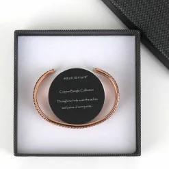 Men's 3 Rope Copper Bangle>Equilibrium Clearance