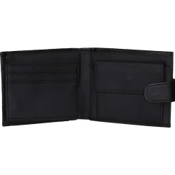 Men's Rfid Wallet Black & Grey><noscript><img width=