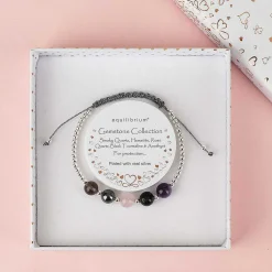 Protection Woven Gem Stone Bracelet>Equilibrium Hot