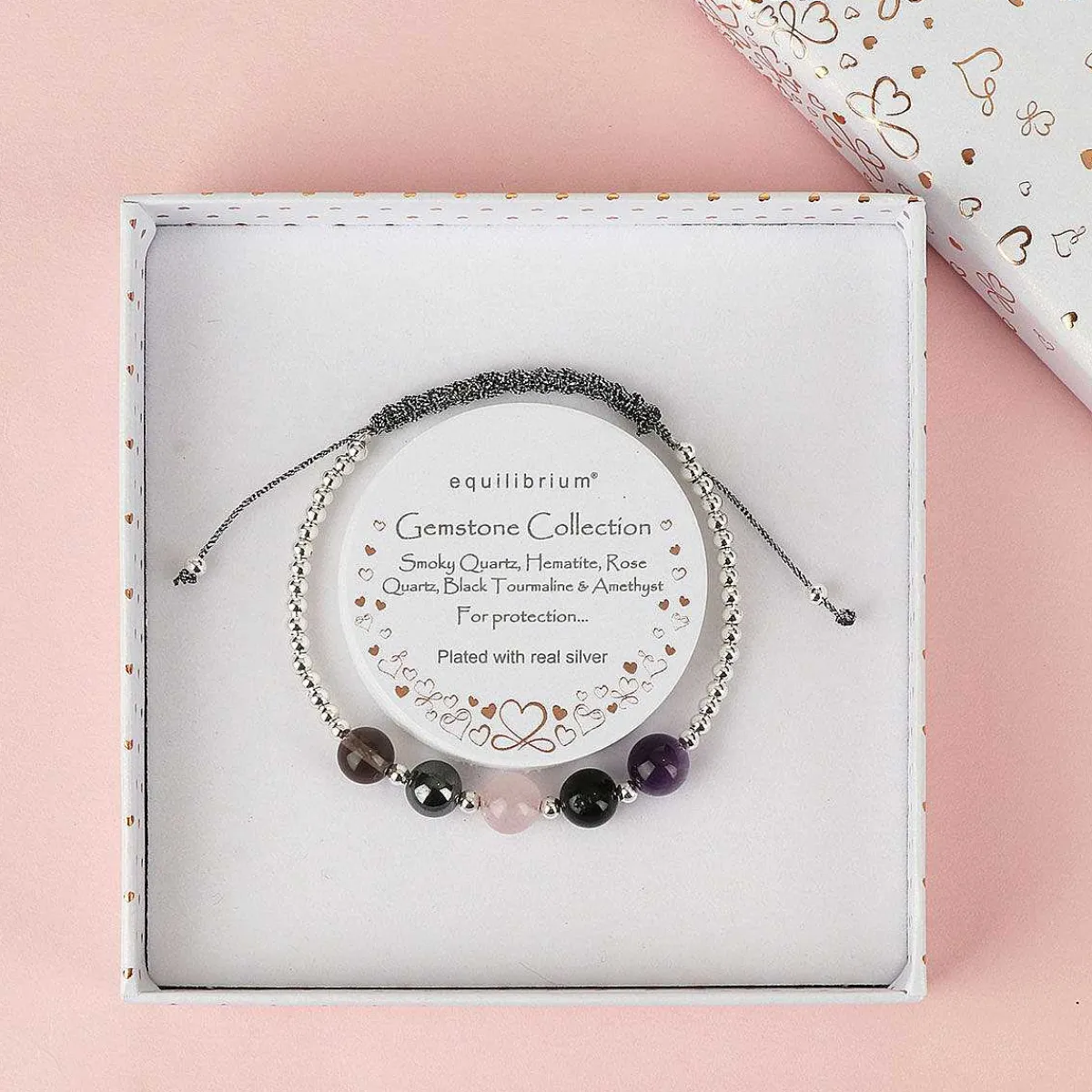 Protection Woven Gem Stone Bracelet>Equilibrium Hot