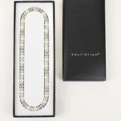 Silver Plated Pearl Lace Necklace>Equilibrium Sale