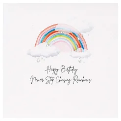 Chasing Rainbows Luxury Birthday Card>Five Dollar Shake Clearance
