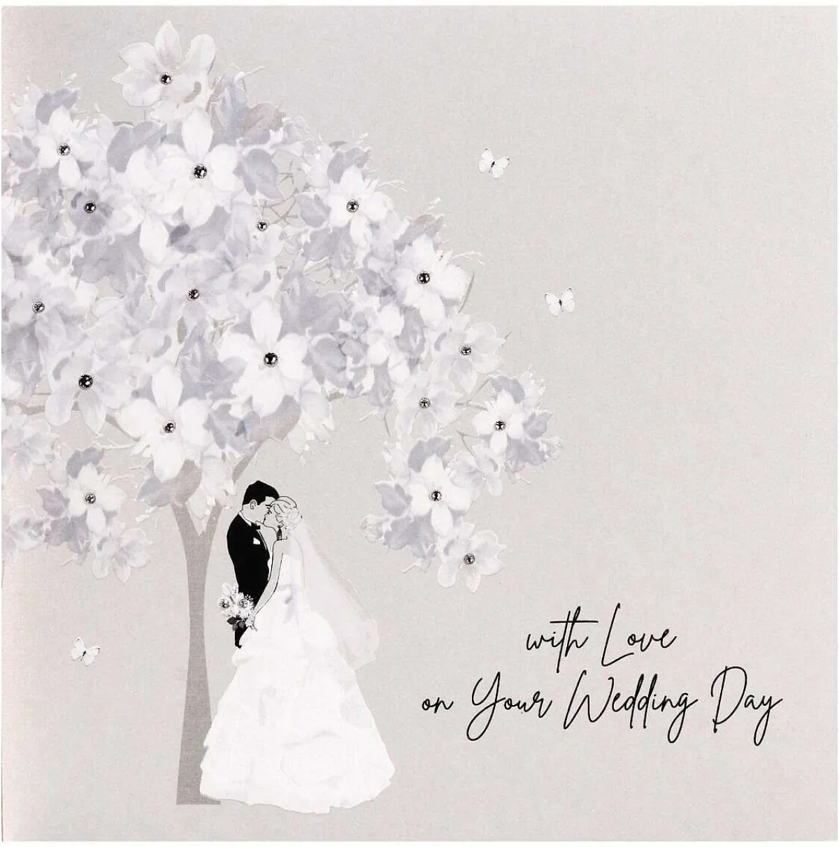 Fete De L'Amour With Love Luxury Large Wedding Day Card>Five Dollar Shake Clearance