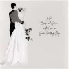Fete De L'Amour Bride & Groom Luxury Large Wedding Day Card>Five Dollar Shake Flash Sale