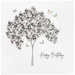 Glitter Tree Luxury Birthday Card>Five Dollar Shake Sale