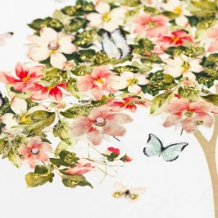 Glitter Tree Luxury Birthday Card><noscript><img width=