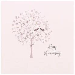 Lovebirds Large Luxury Anniversary Card>Five Dollar Shake Sale