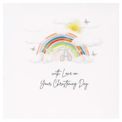 With Love Luxury Christening Day Card>Five Dollar Shake New