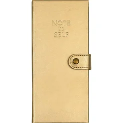 'Note To Self' Gold Luxury Slim Notepad>Fox & Butler Flash Sale
