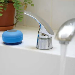 Blue Bluetooth Shower Speaker><noscript><img width=