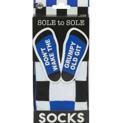 Don'T Wake The Grumpy Old Git Socks>Funtime New