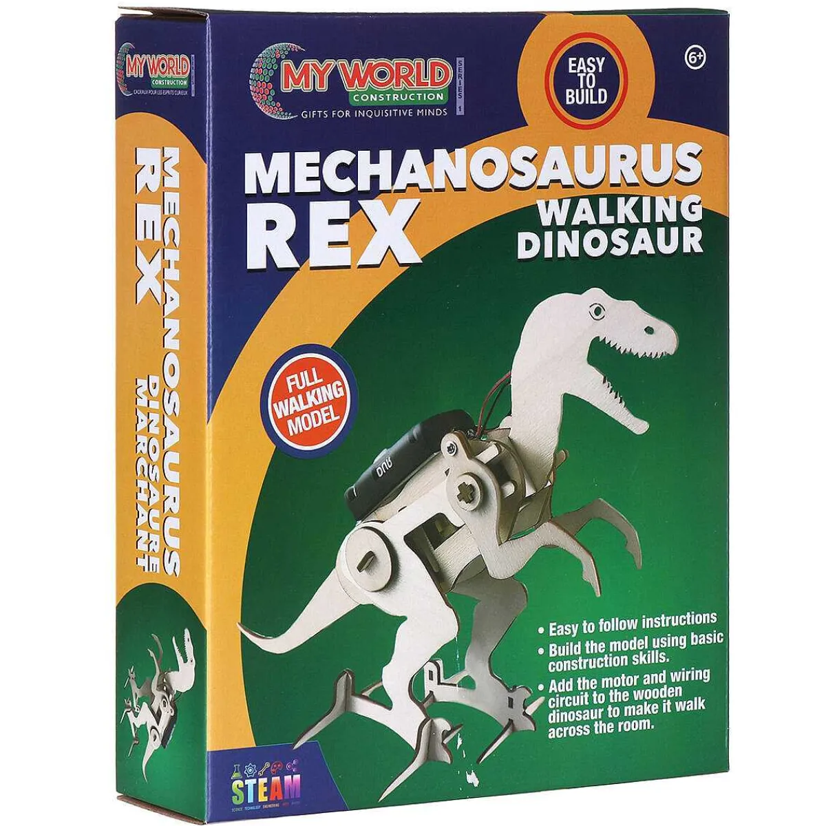 My World Mechanosaurus Rex Walking Dinosaur>Funtime Fashion