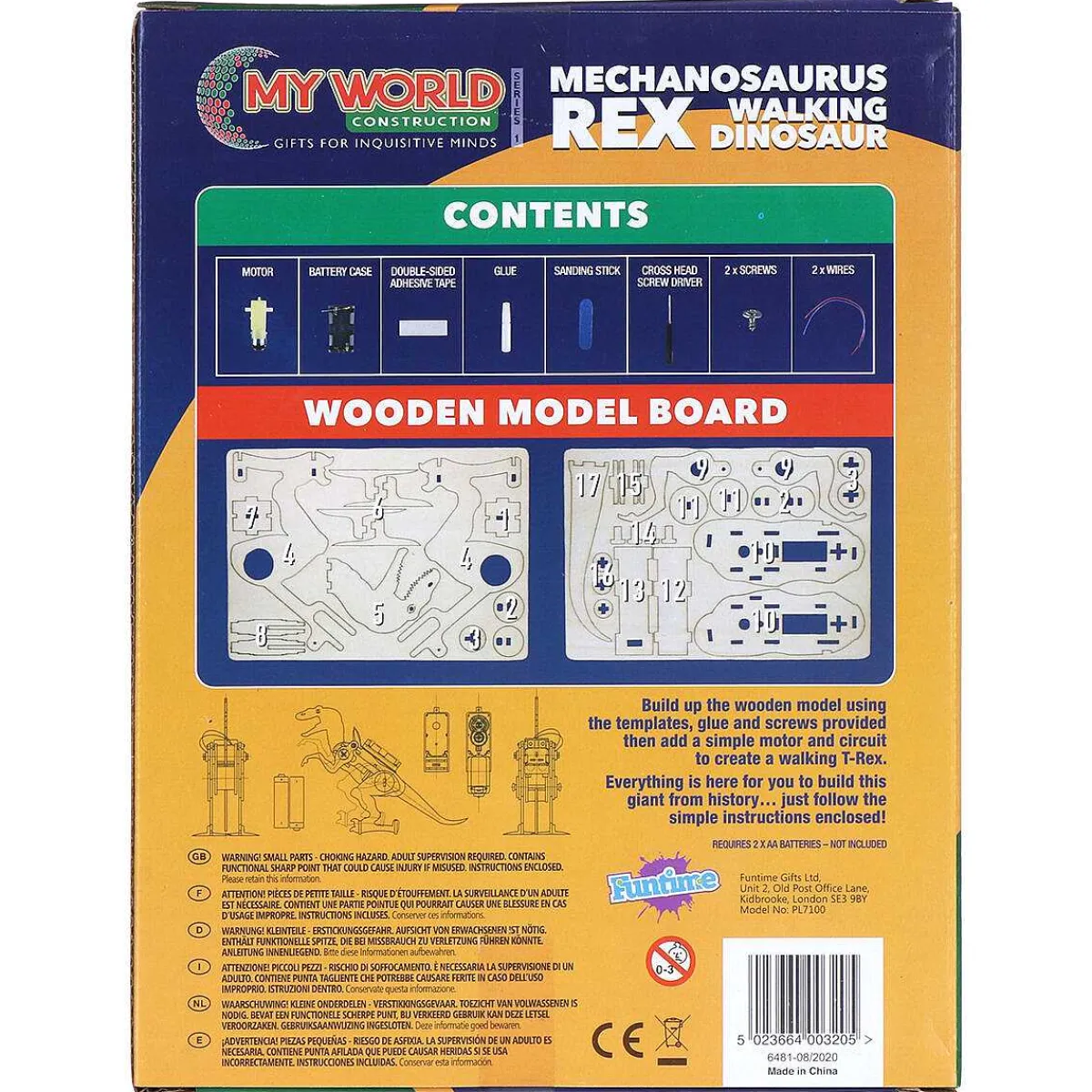 My World Mechanosaurus Rex Walking Dinosaur>Funtime Fashion