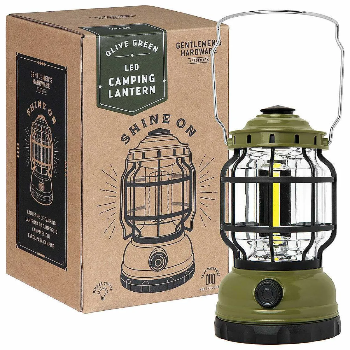 Gentlemen's Hardware Led Camping Lantern>Gentlemen's Hardware New