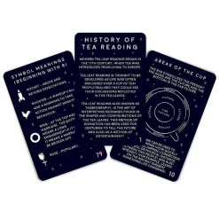 100 Tea Leaf Reading Cards>Gift Republic Outlet