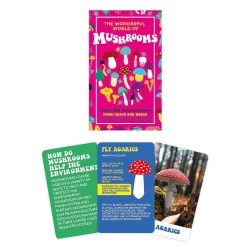 100 Wonderful World Of Mushrooms Cards><noscript><img width=