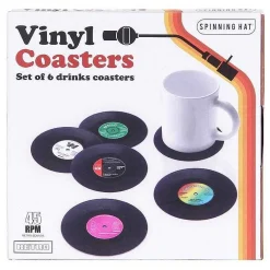 Boxed Vinyl Coasters>Gift Republic Online