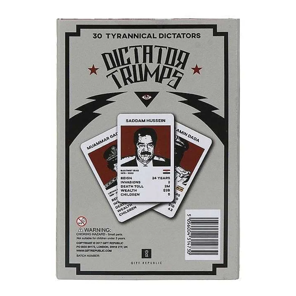 Dictator Trumps Card Game>Gift Republic Flash Sale